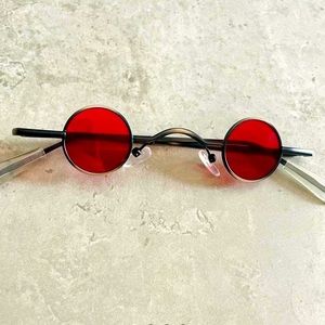 Small Round Cherry 🍒 Red Glasses Black